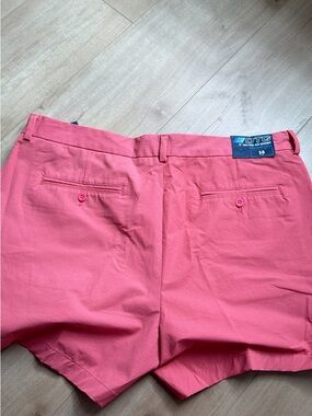 Vineyard Vines Coral Pink 5" On-The-Go Shorts